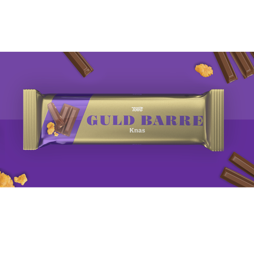 Toms Guld Barre med Knas 45g