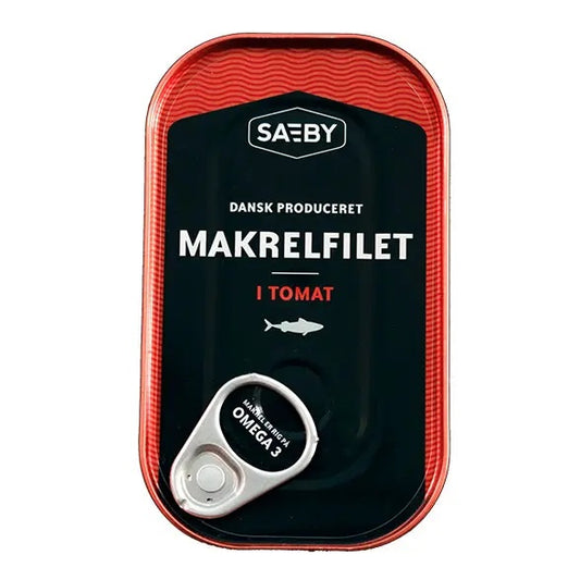 Mackerel i Tomat, Sæby 1pc